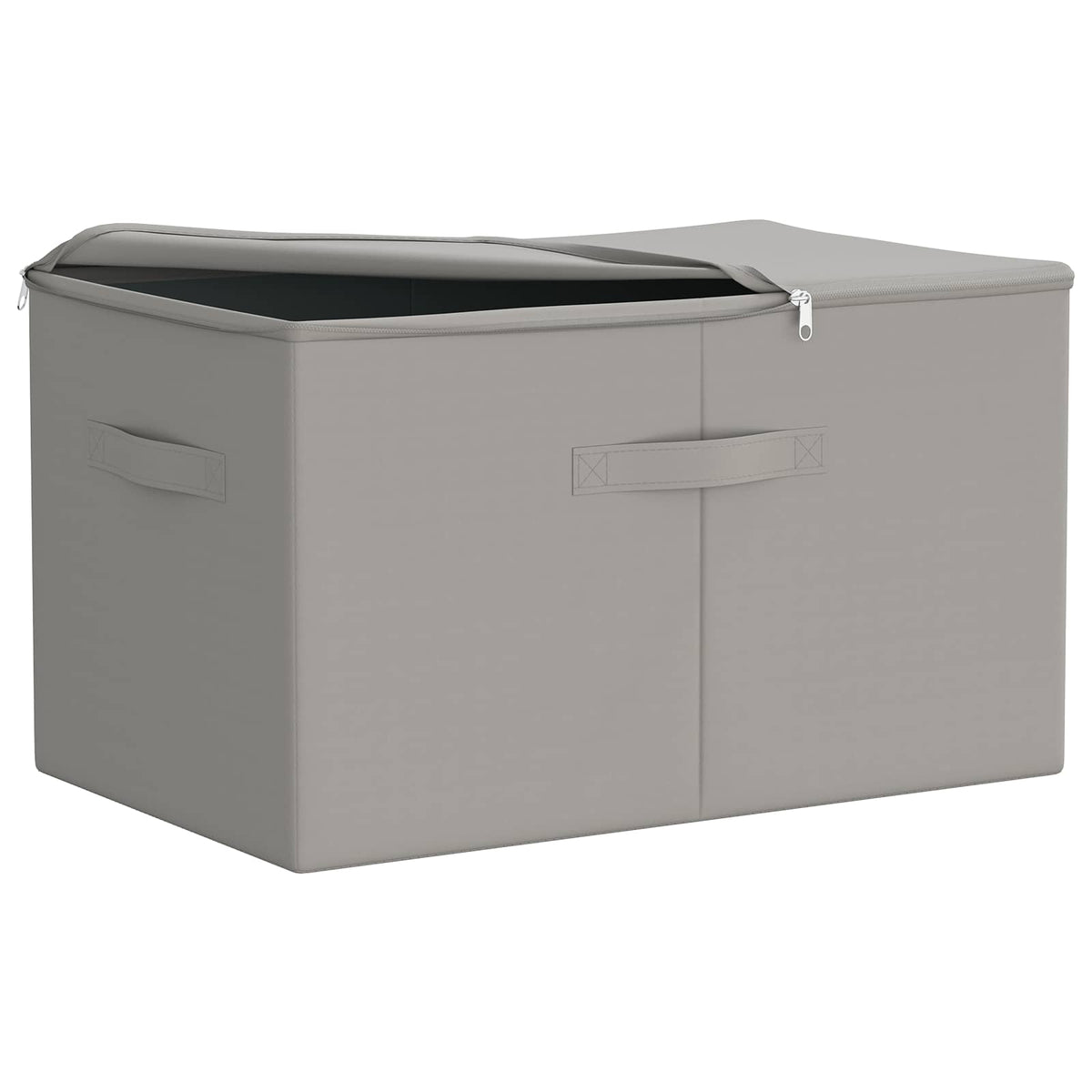 Storage Box 24 pcs Non-woven fabric 55 x 35 x 32 cm 61.6 L Grey