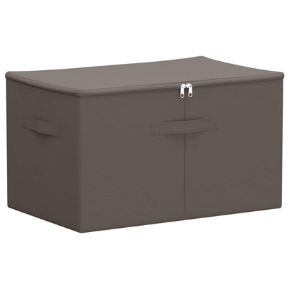 Storage Box Grey 60 x 43 x 35 cm Non-woven fabric