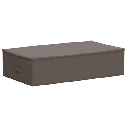 Storage Box 6 pcs Grey 70 x 40 x 18 cm Non-woven fabric