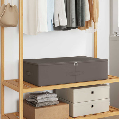 Storage Box 24 pcs Grey 70 x 40 x 18 cm Non-woven fabric