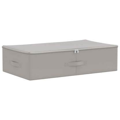 Storage Box 24 pcs Non-woven fabric 70 x 40 x 18 cm 50.4 L Grey
