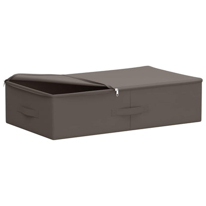 Storage Box 24 pcs Grey 70 x 40 x 18 cm Non-woven fabric
