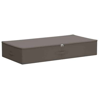 Storage Box Grey 90 x 48 x 15 cm Non-woven fabric