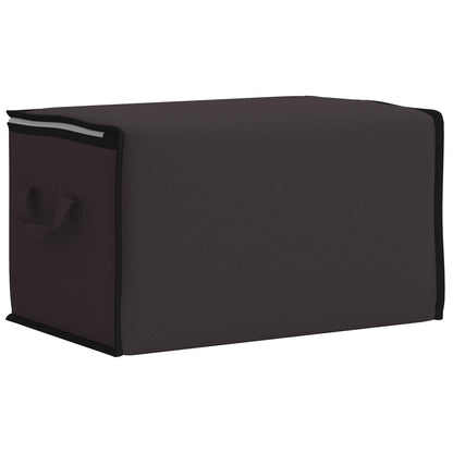 Storage Box with Transparent Side Window 2 pcs Anthracite