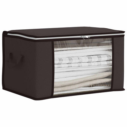 Storage Box with Transparent Side Window 2 pcs Anthracite