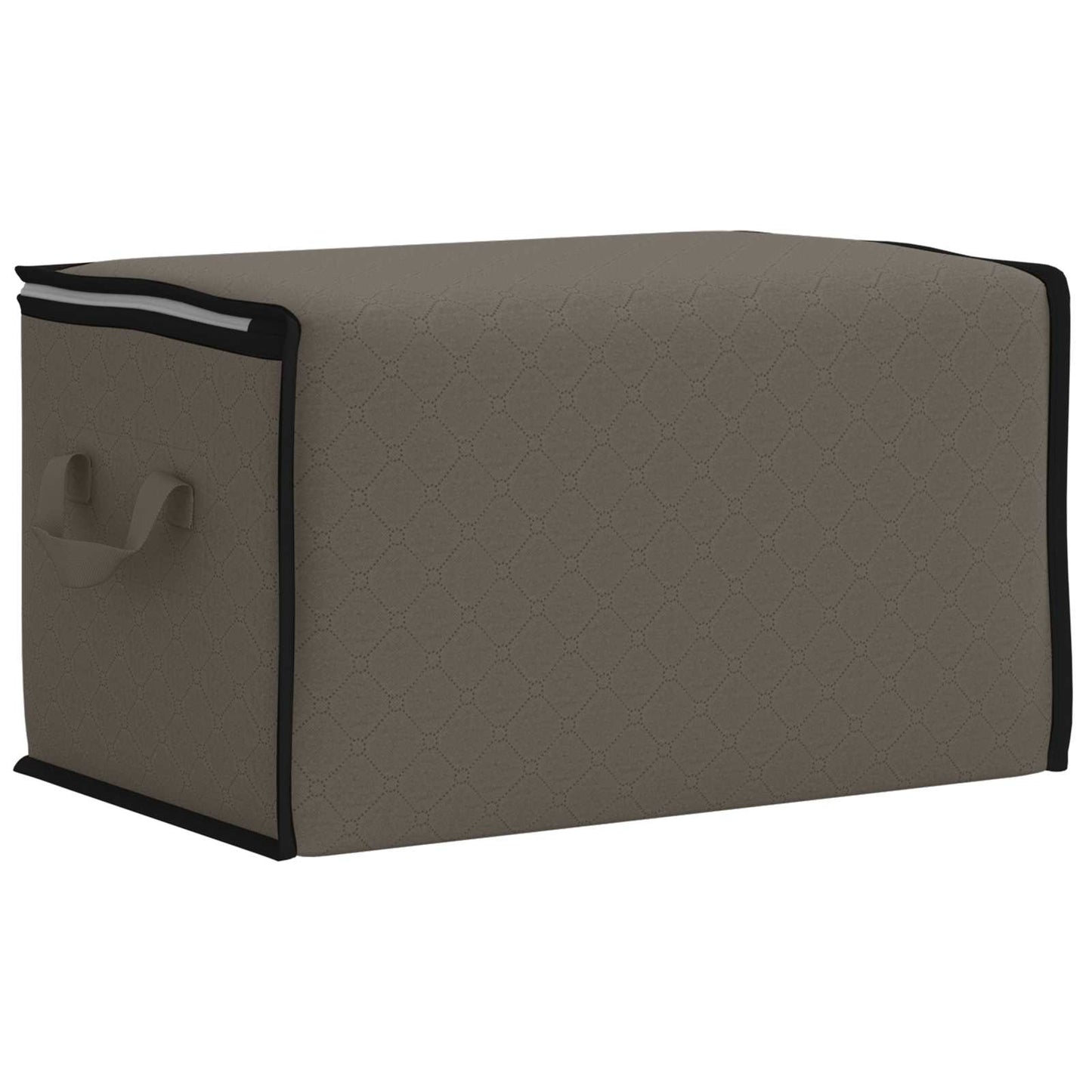 Storage Box with Transparent Side Window 2 pcs Grey