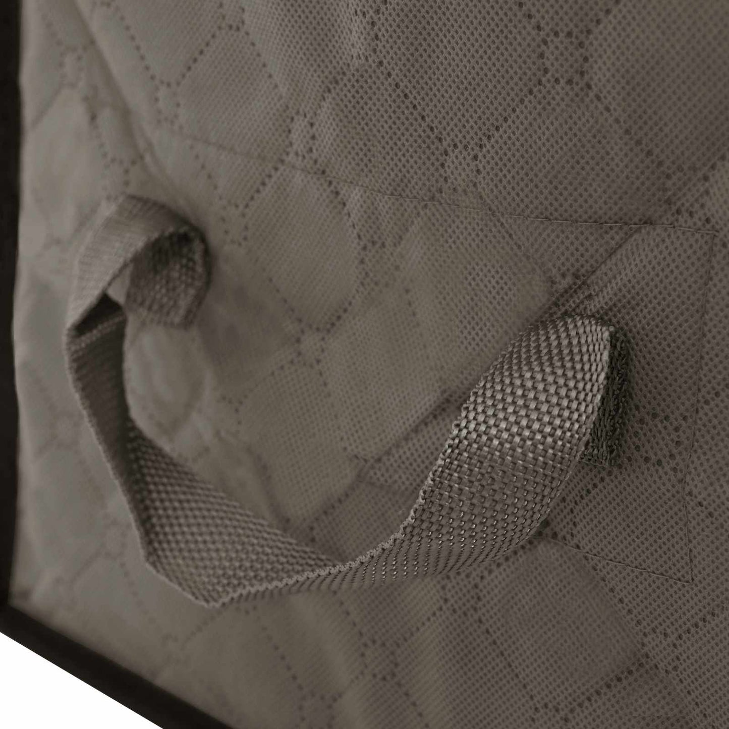 Storage Box with Transparent Side Window Grey 55 x 35 x 32 cm
