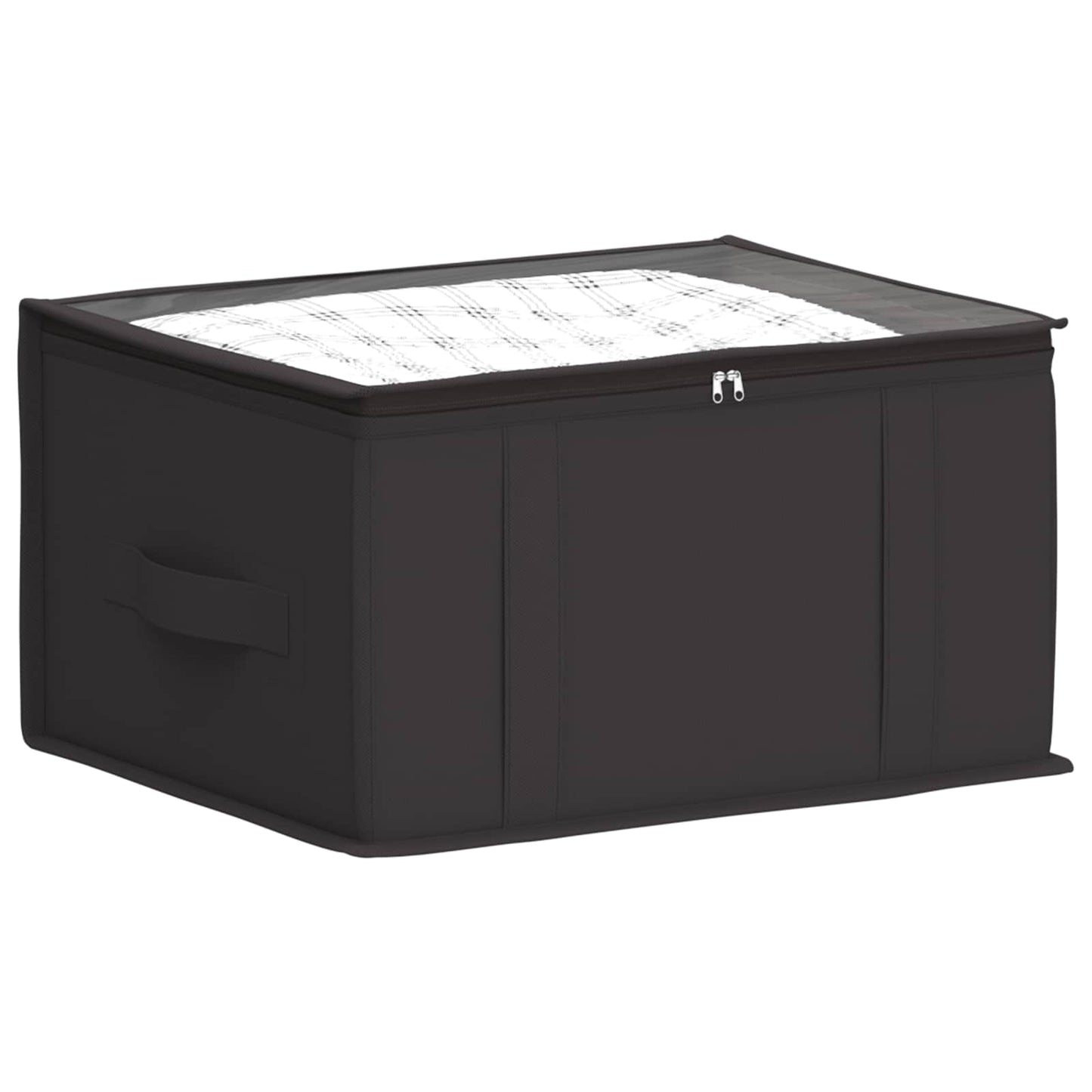 Storage Box with Transparent Top Window Anthracite