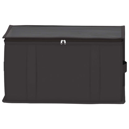 Storage Box with Transparent Top Window 2 pcs Anthracite