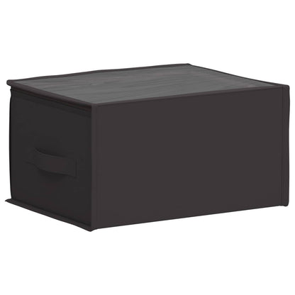 Storage Box with Transparent Top Window 2 pcs Anthracite