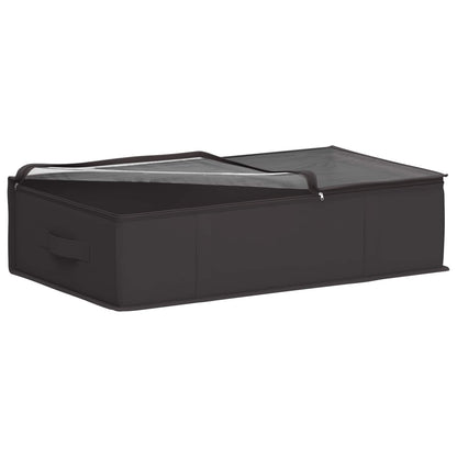 Storage Box with Transparent Top Window Anthracite