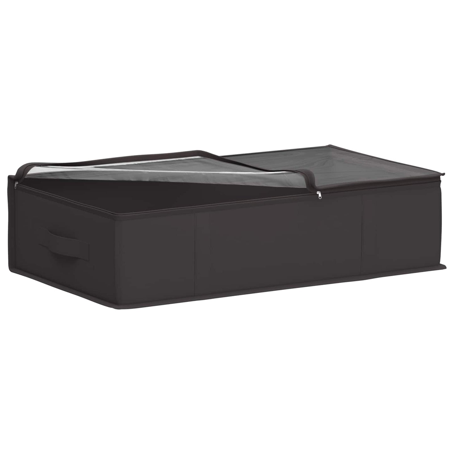 Storage Box with Transparent Top Window 6 pcs Anthracite