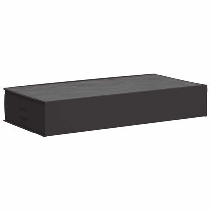 Storage Box with Transparent Top Window 2 pcs Anthracite