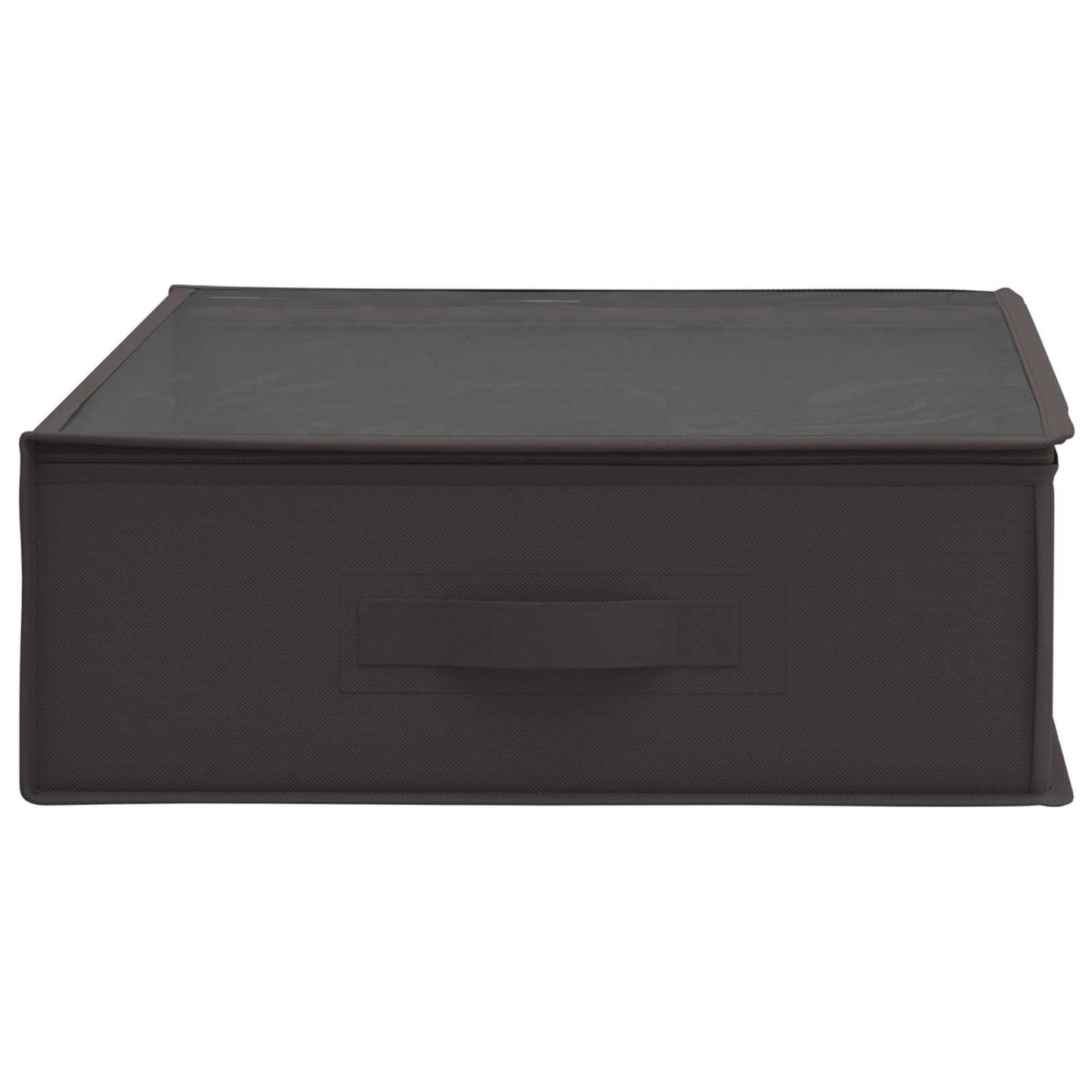 Storage Box with Transparent Top Window Anthracite