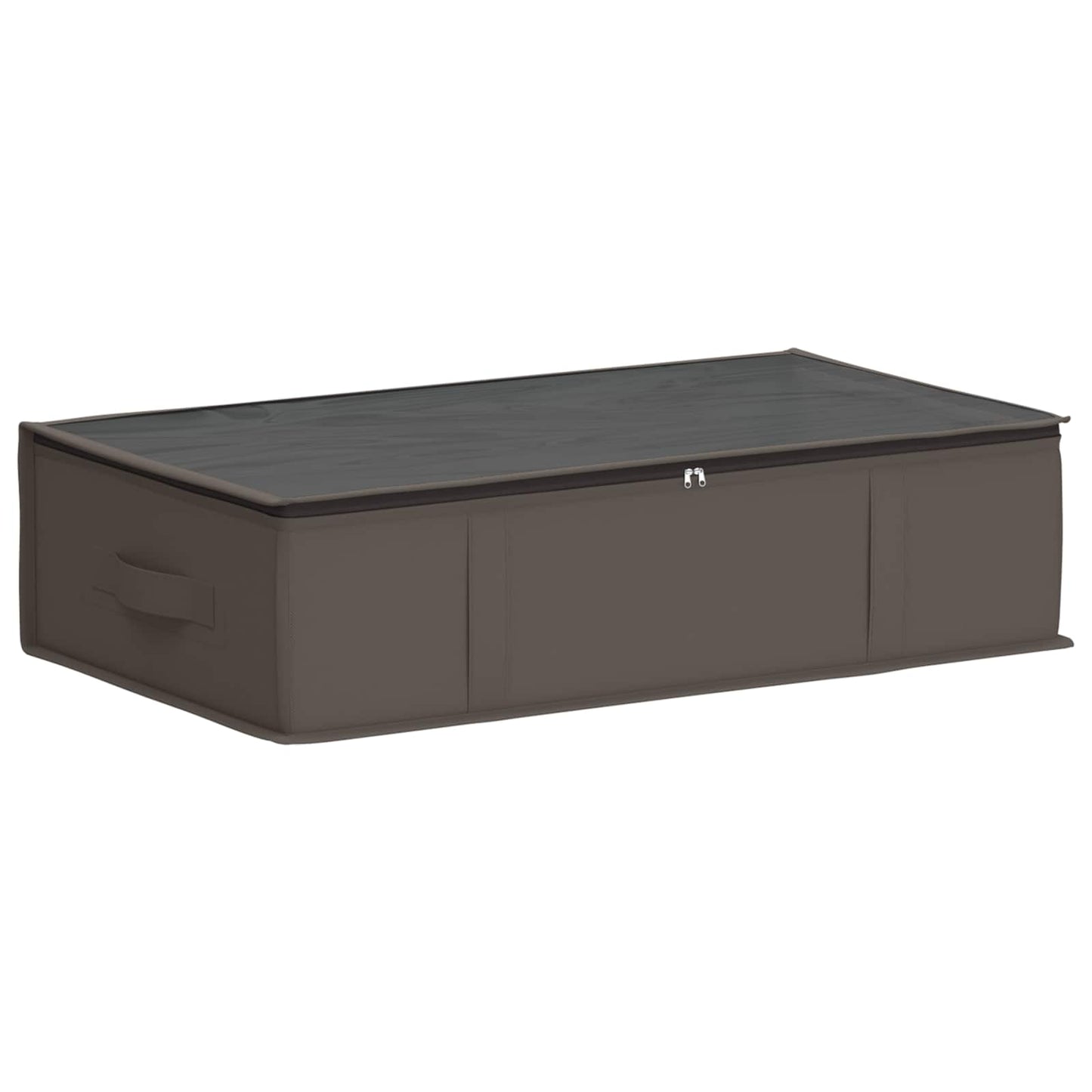 Storage Box with Transparent Top Window Grey 70 x 40 x 18 cm