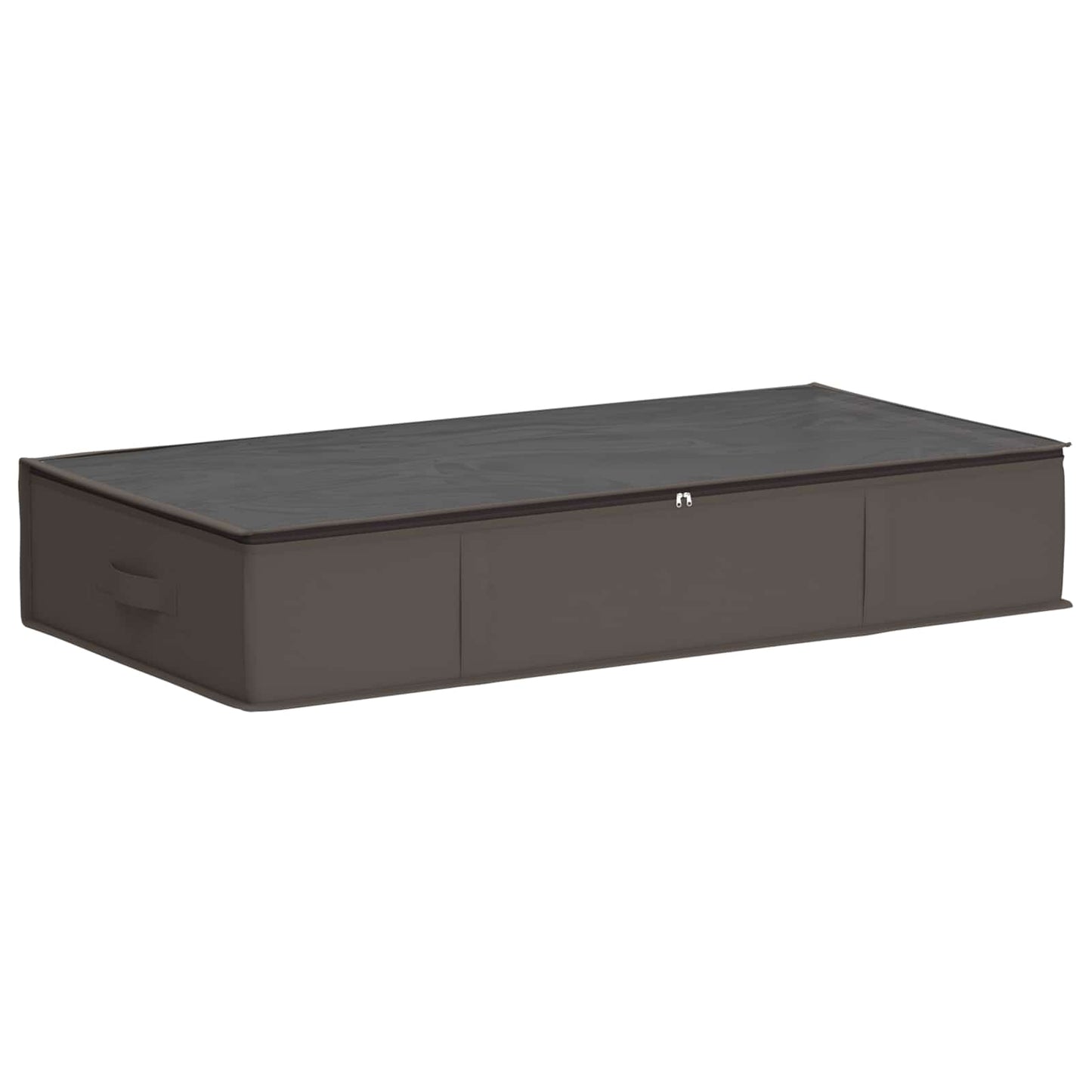 Storage Box with Transparent Top Window Grey 90 x 48 x 15 cm