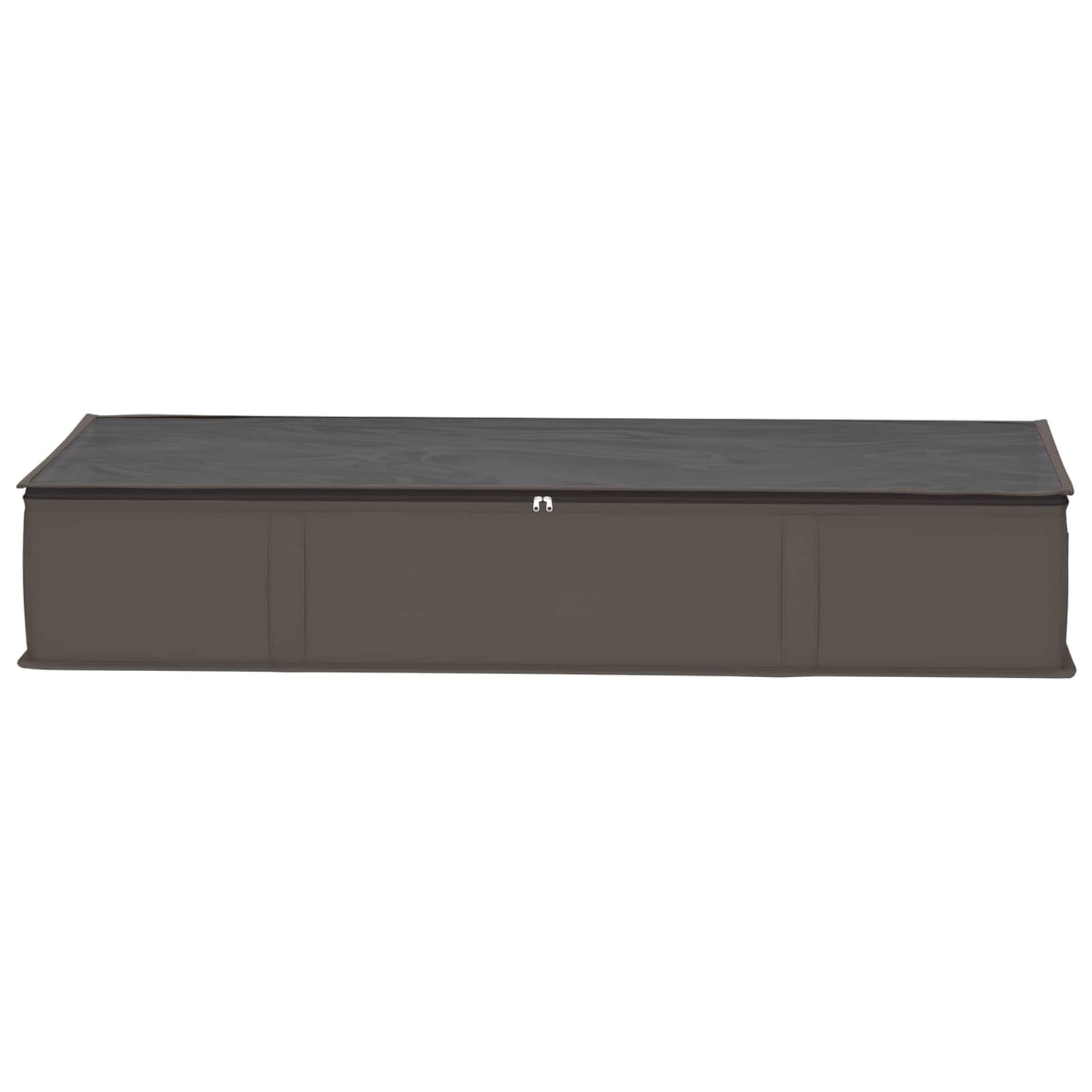 Storage Box with Transparent Top Window Grey 90 x 48 x 15 cm