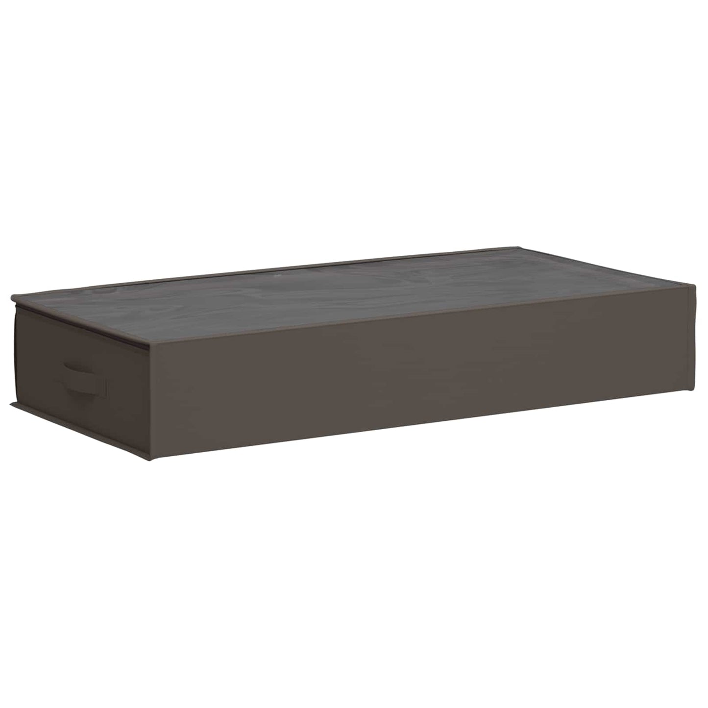 Storage Box with Transparent Top Window 2 pcs Grey