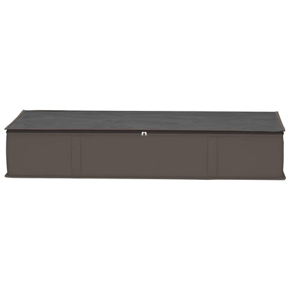 Storage Box with Transparent Top Window 6 pcs Grey