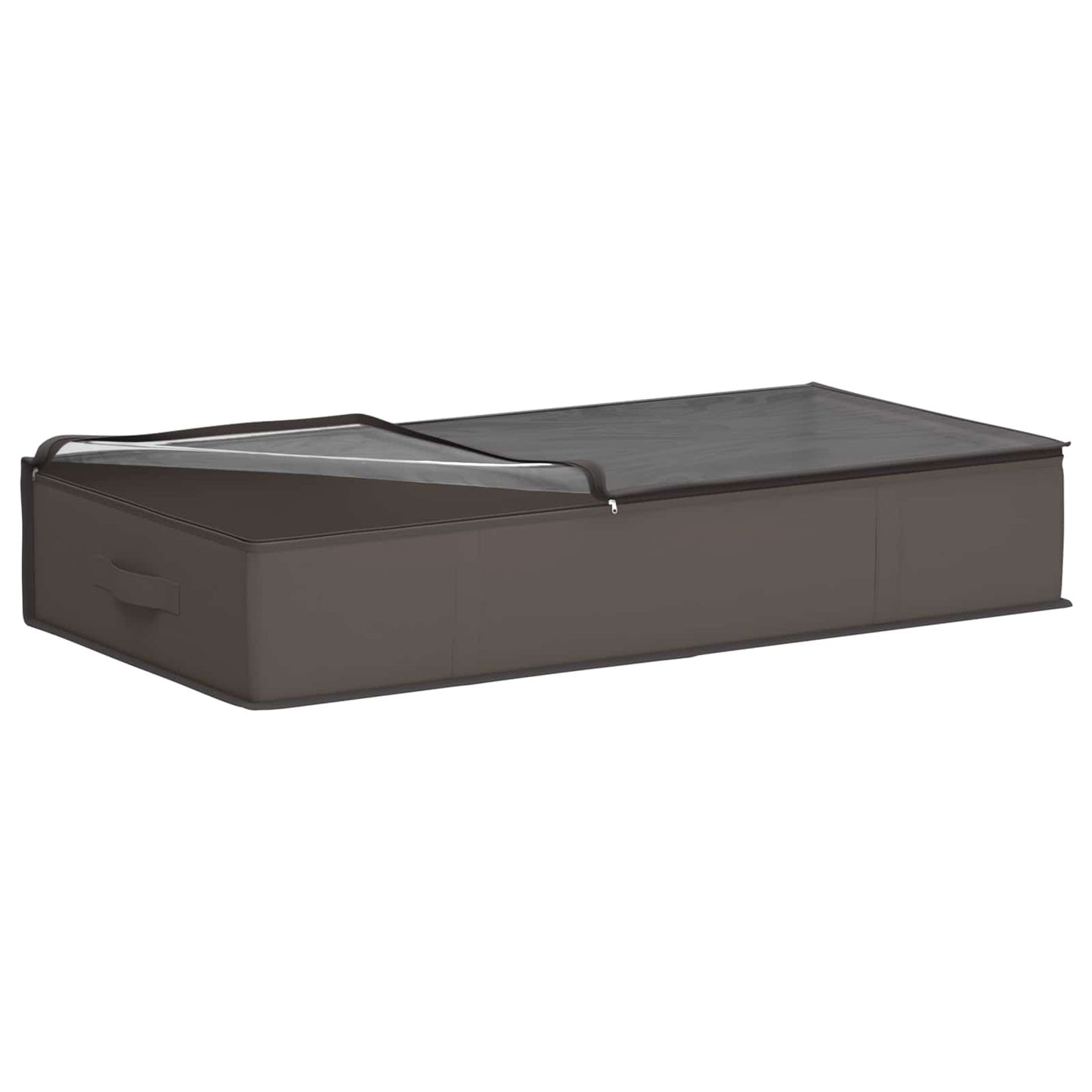 Storage Box with Transparent Top Window 6 pcs Grey