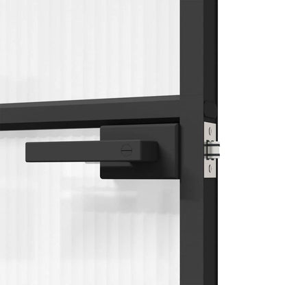 Home Door 83 x 201.5 x 3.5 cm Aluminium and Tempered Glass