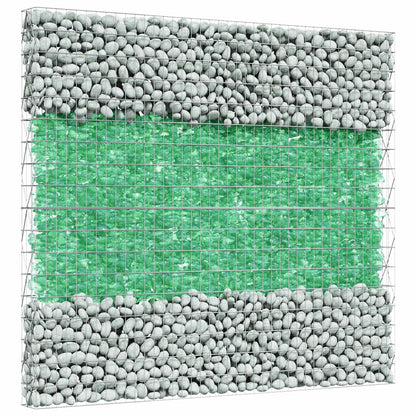 Garden Stones Light Green 12 cm Glass