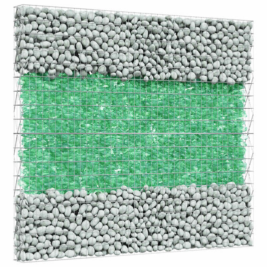 Garden Stones Light Green 12 cm Glass