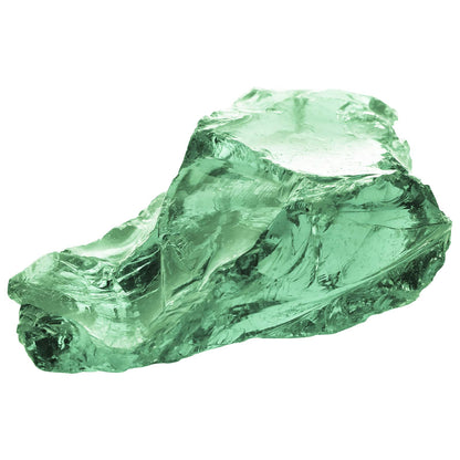 Garden Stones Light Green 12 cm Glass