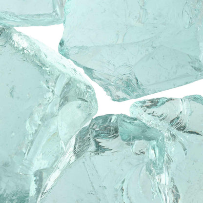 Garden Stones Turquoise 12 cm Glass
