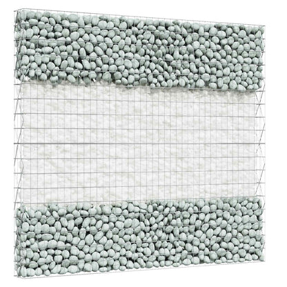 Garden Stones White 12 cm Glass