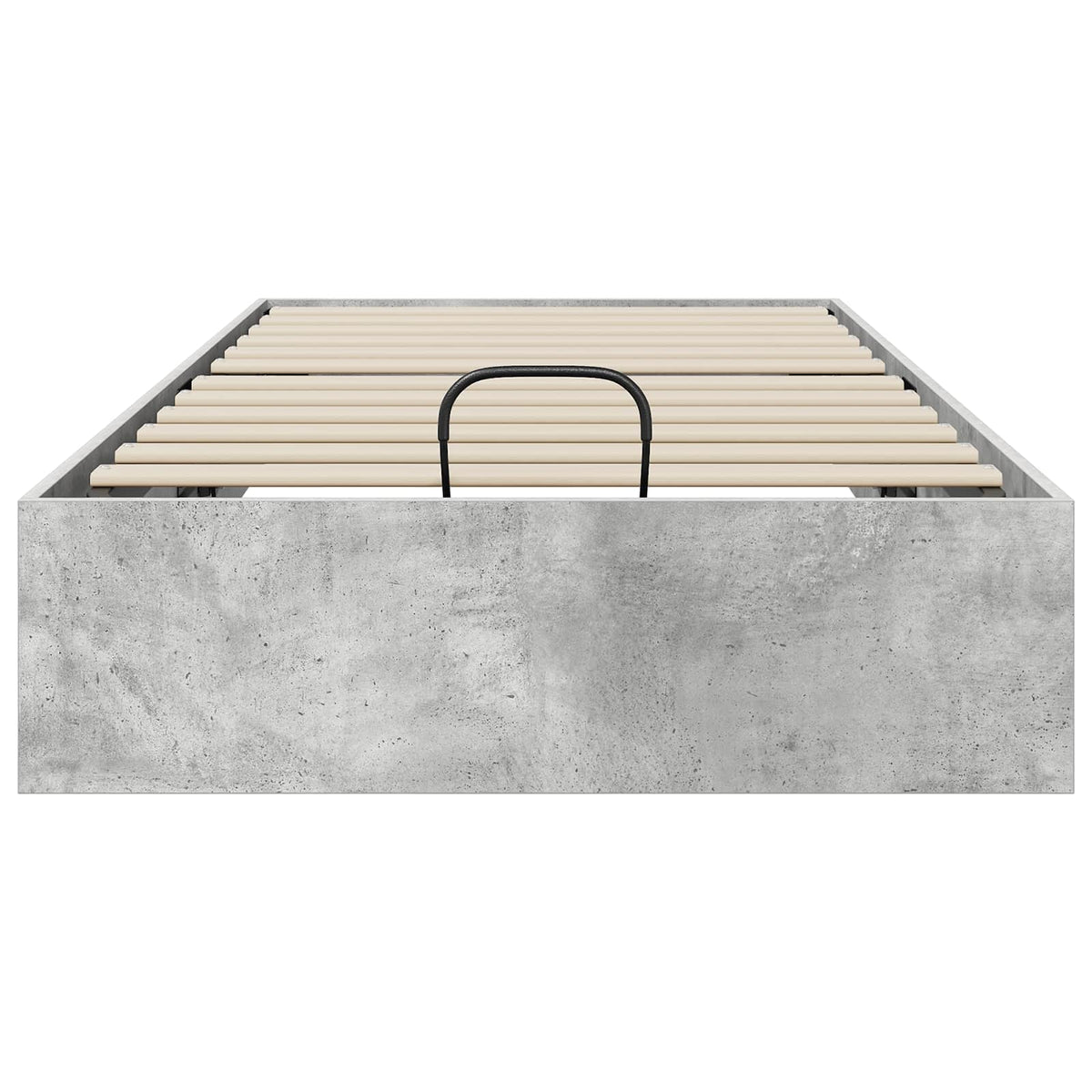 Ottoman Bed Frame Concrete Grey 80.5 x 200 cm Engineered Wood