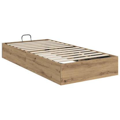 Ottoman Bed Frame Artisan Oak 80.5 x 200 cm Engineered Wood