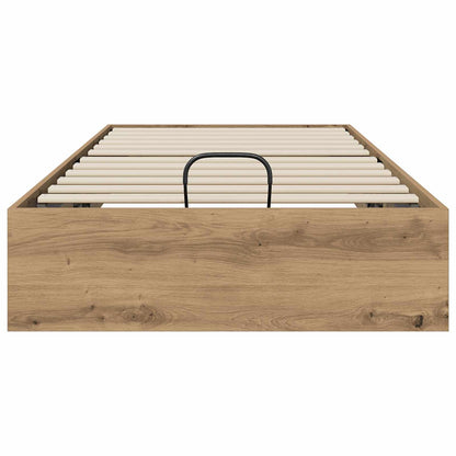 Ottoman Bed Frame Artisan Oak 80.5 x 200 cm Engineered Wood