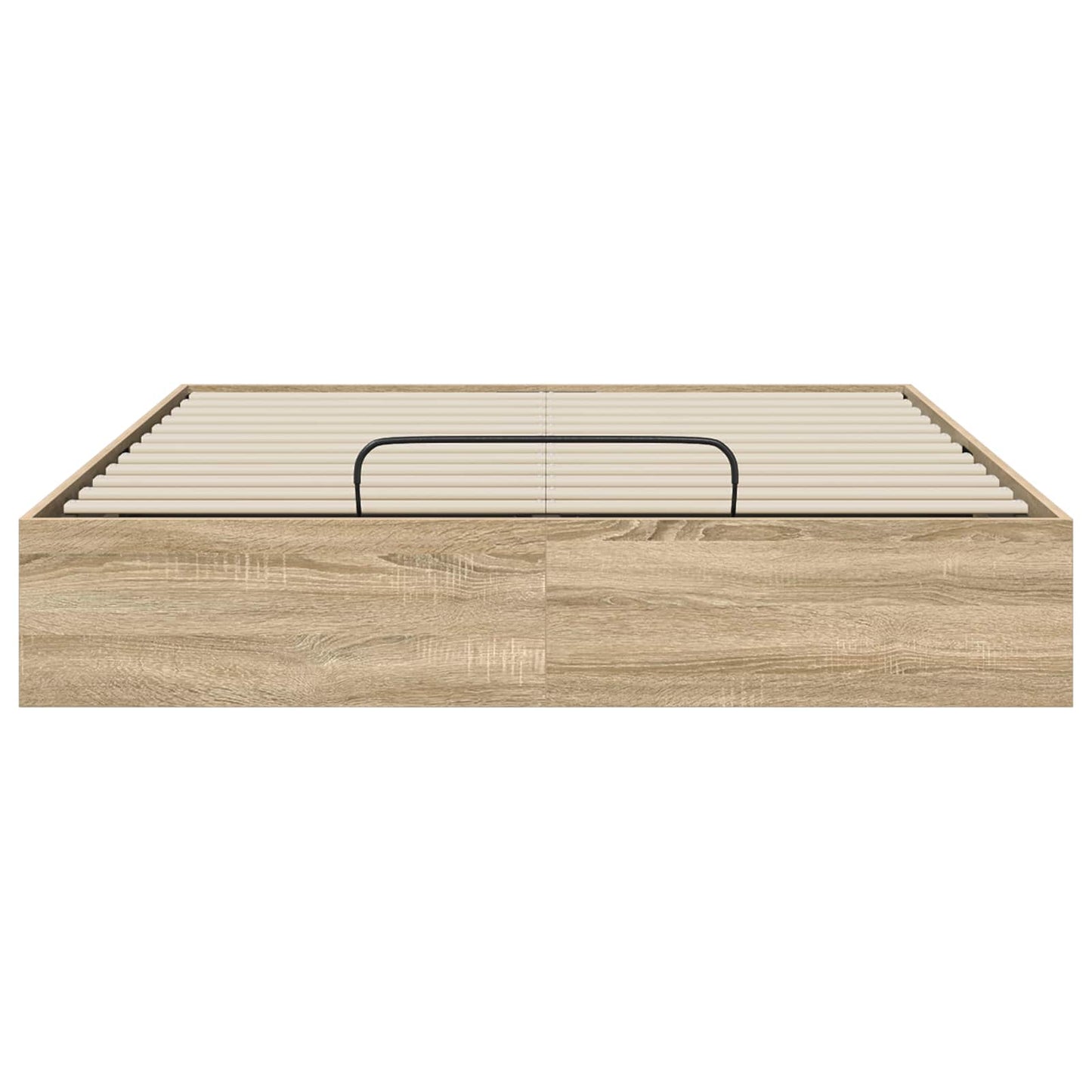 Ottoman Bed Frame Sonoma Oak 193 x 120 x 25 cm Engineered Wood