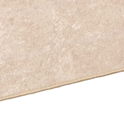 Rug Runner MARSA Cream 50 x 150 cm Polyester and PVC