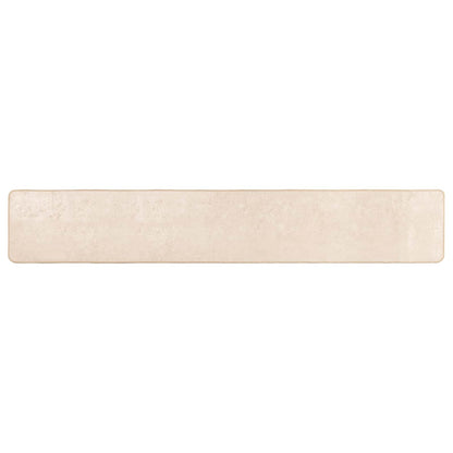 Rug Runner MARSA Cream 50 x 350 cm Polyester and PVC