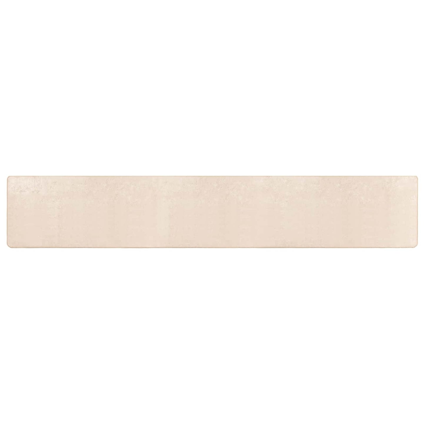 Rug Runner MARSA Cream 50 x 400 cm Polyester and PVC