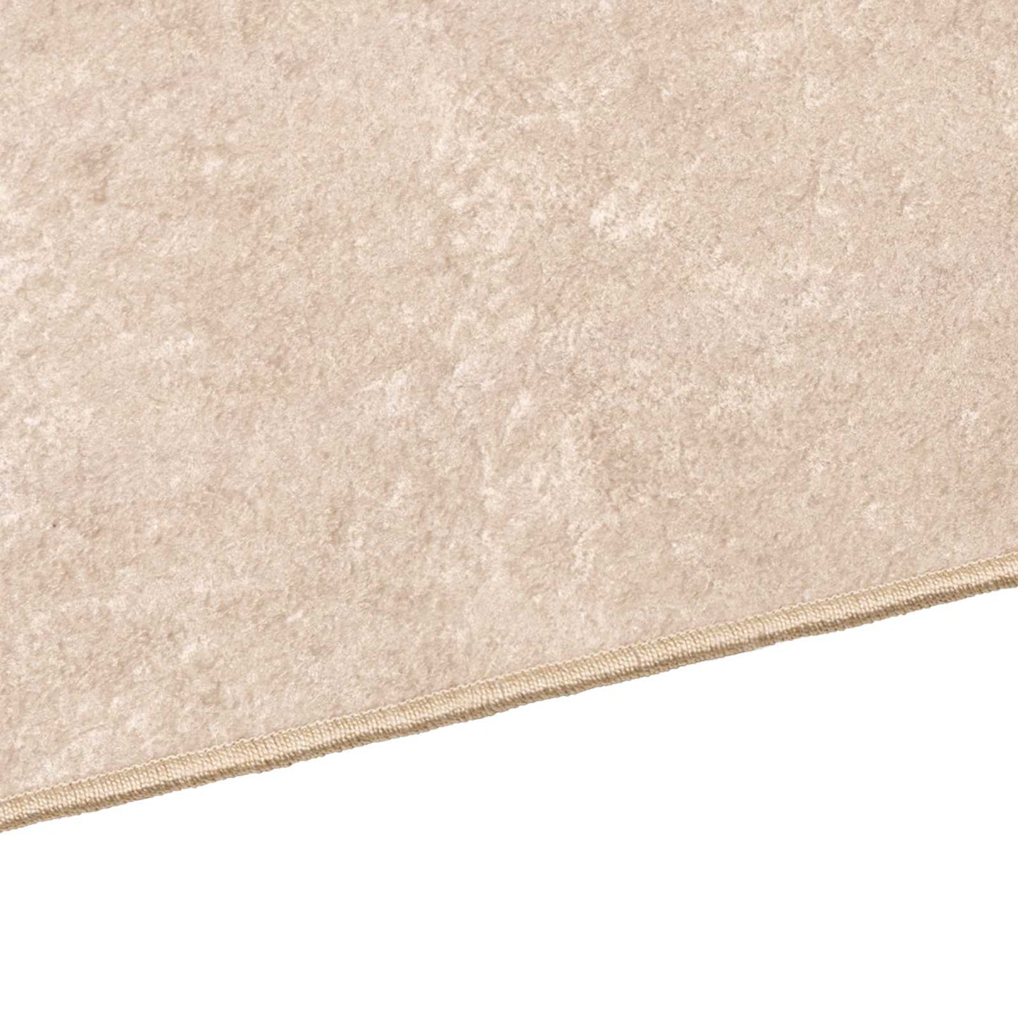 Rug Runner MARSA Cream 80 x 300 cm Polyester and PVC