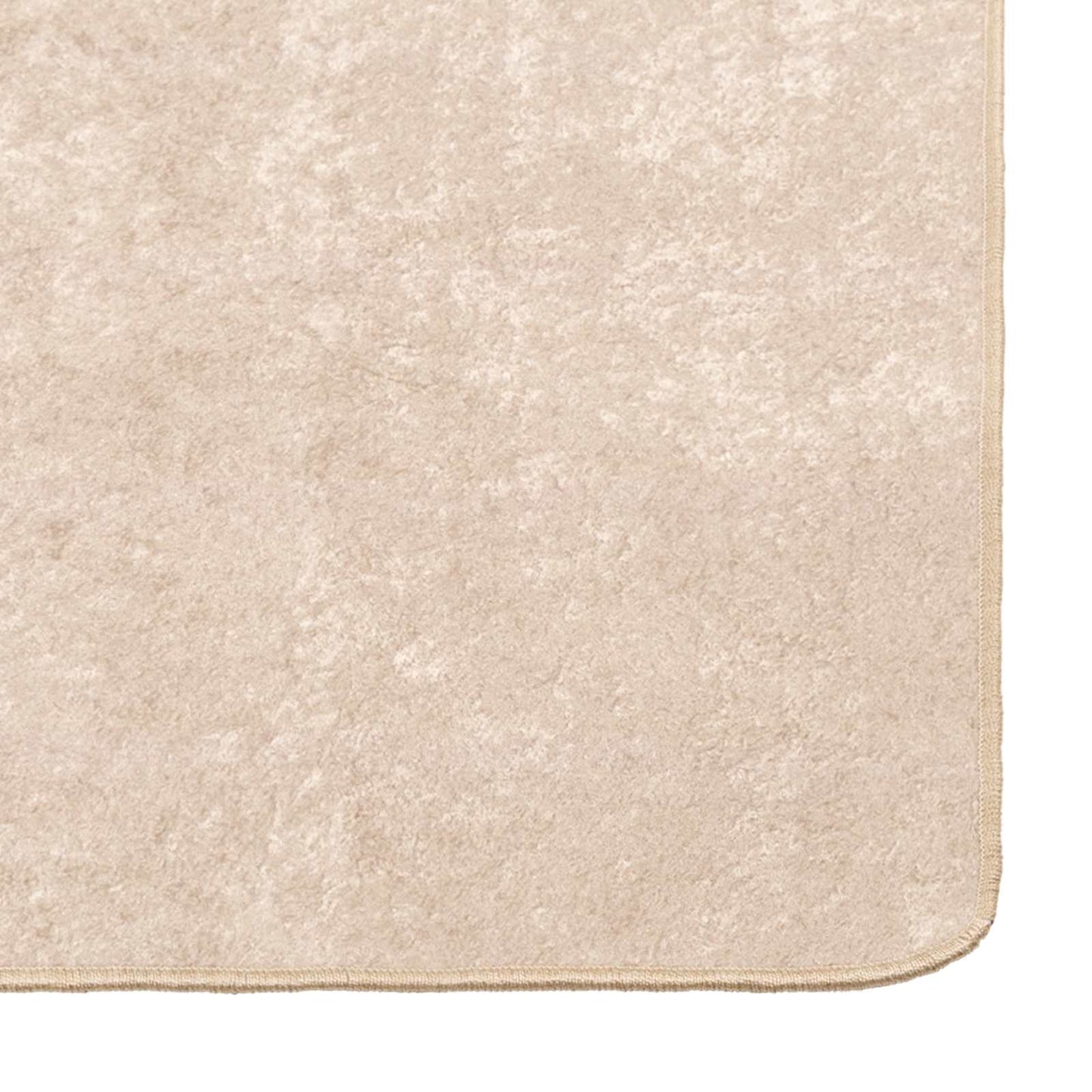 Rug Runner MARSA Cream 100 x 100 cm Polyester and PVC