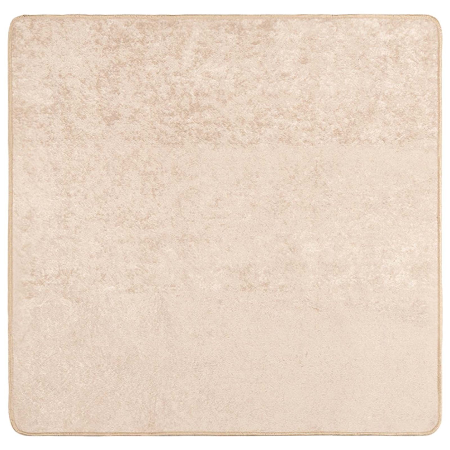 Rug Runner MARSA Cream 100 x 100 cm Polyester and PVC