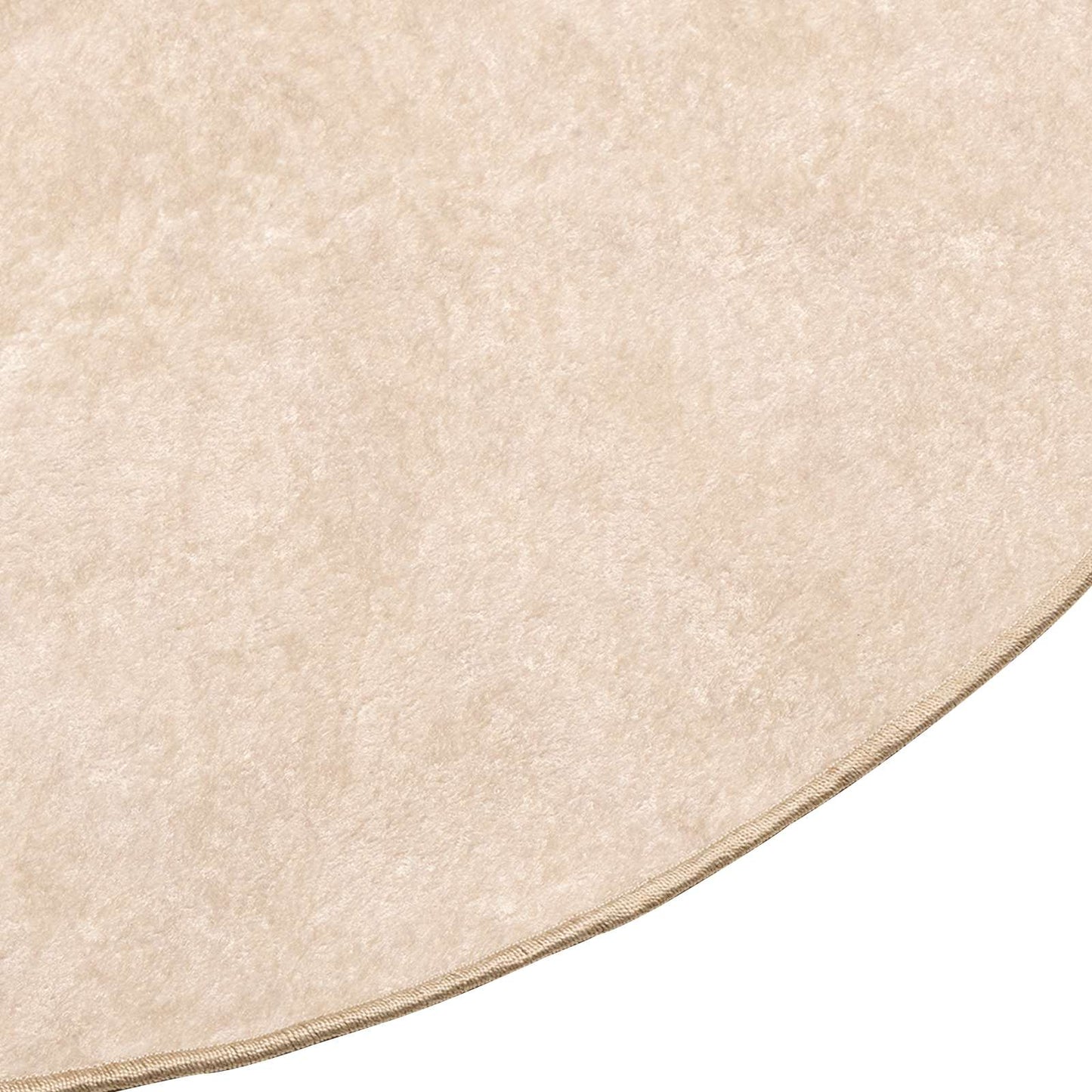 Rug Runner MARSA Cream 120 x 120 cm Polyester and PVC