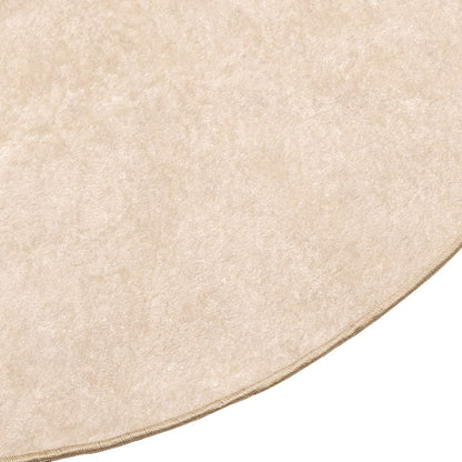 Rug Runner MARSA Cream 120 x 120 cm Polyester and PVC