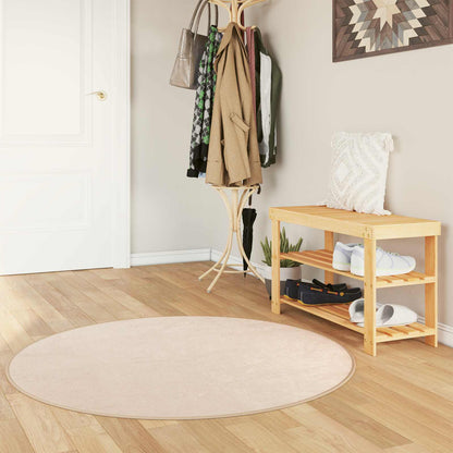 Rug Runner MARSA Cream 120 x 120 cm Polyester and PVC