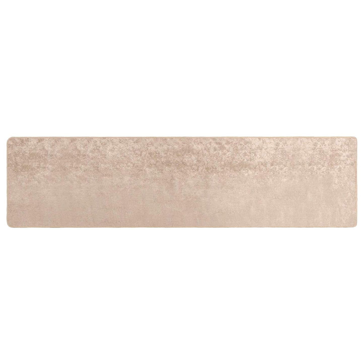 Rug Runner MARSA Beige 50 x 350 cm Polyester and PVC