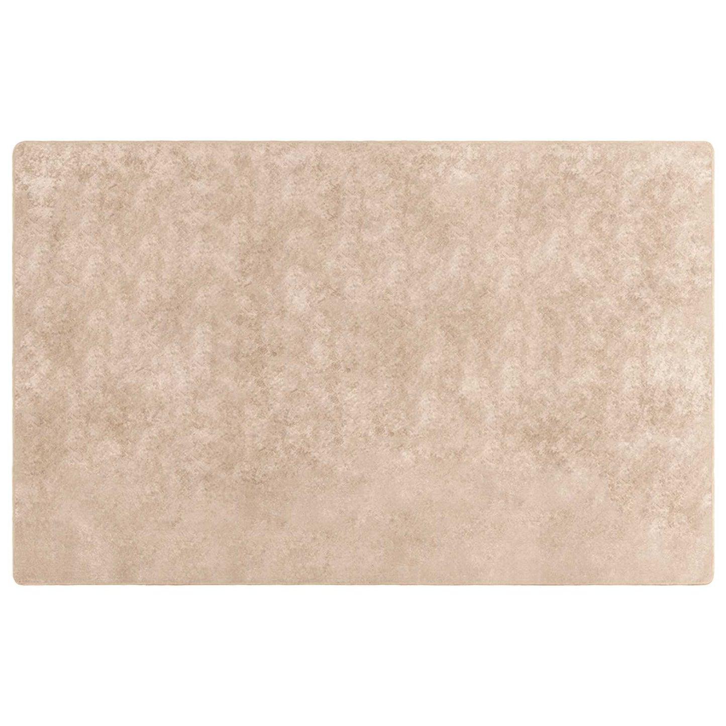 Rug Runner MARSA Beige 190 x 300 cm Polyester and PVC