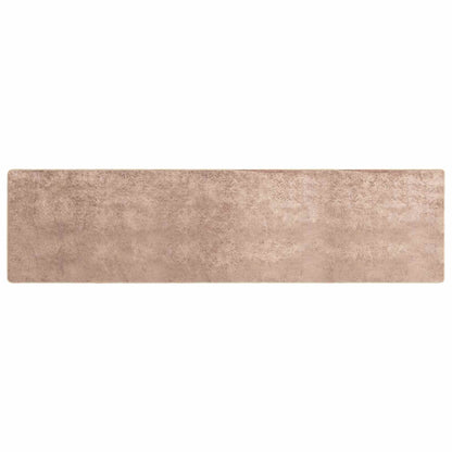 Rug Runner MARSA Sand 50 x 300 cm Polyester and PVC