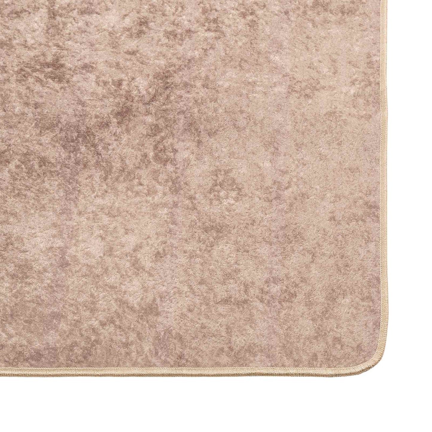 Rug Runner MARSA Sand 50 x 350 cm Polyester and PVC