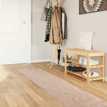 Rug Runner MARSA Sand 50 x 350 cm Polyester and PVC
