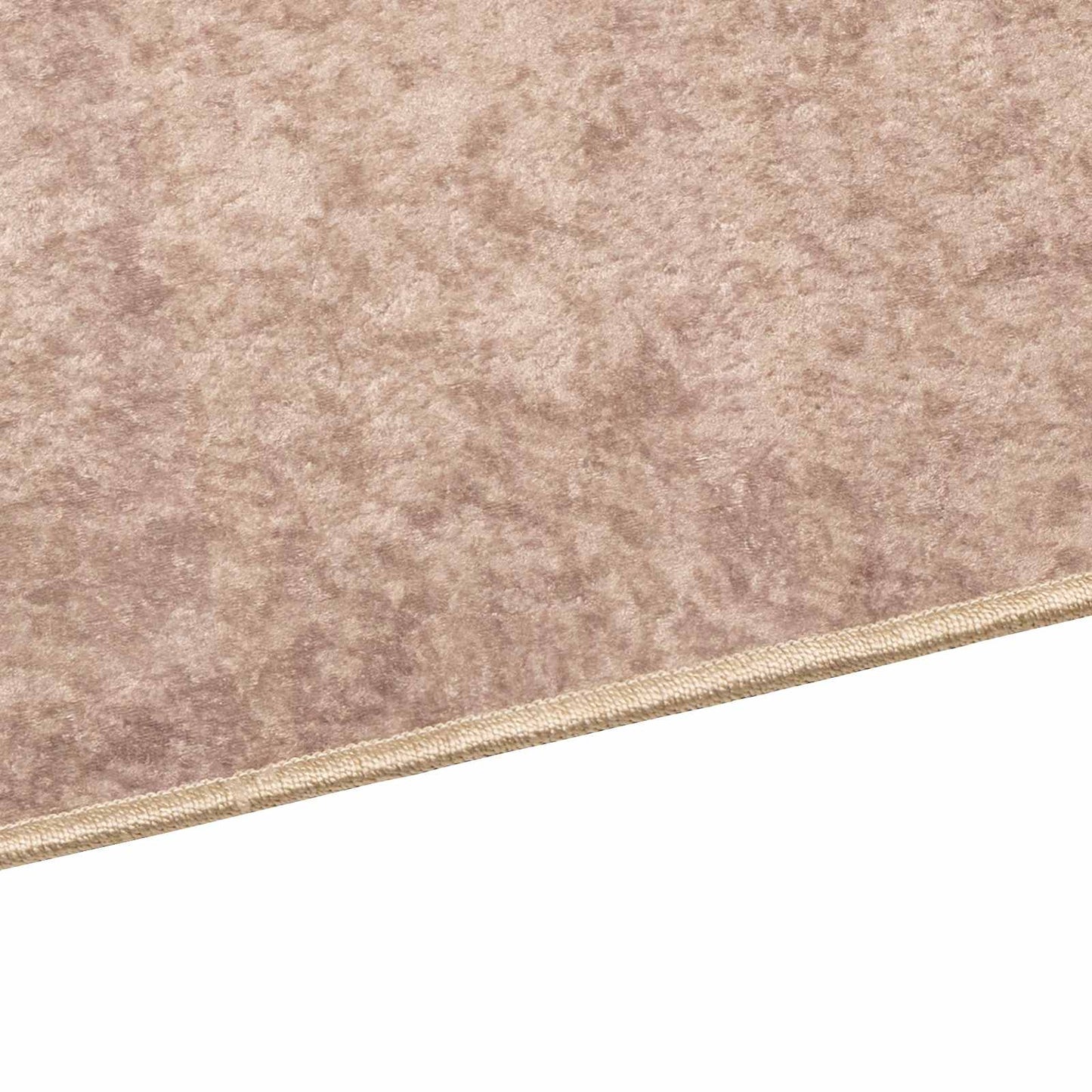 Rug Runner MARSA Sand 100 x 350 cm Polyester and PVC