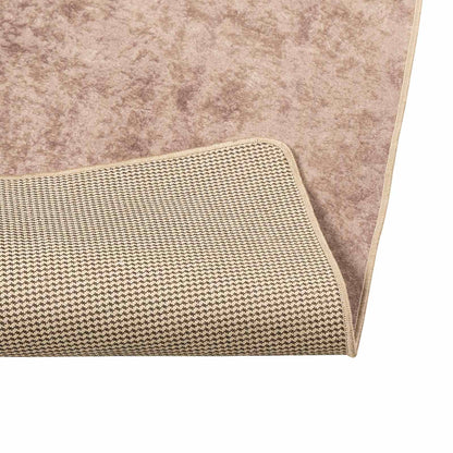 Rug Runner MARSA Sand 100 x 350 cm Polyester and PVC